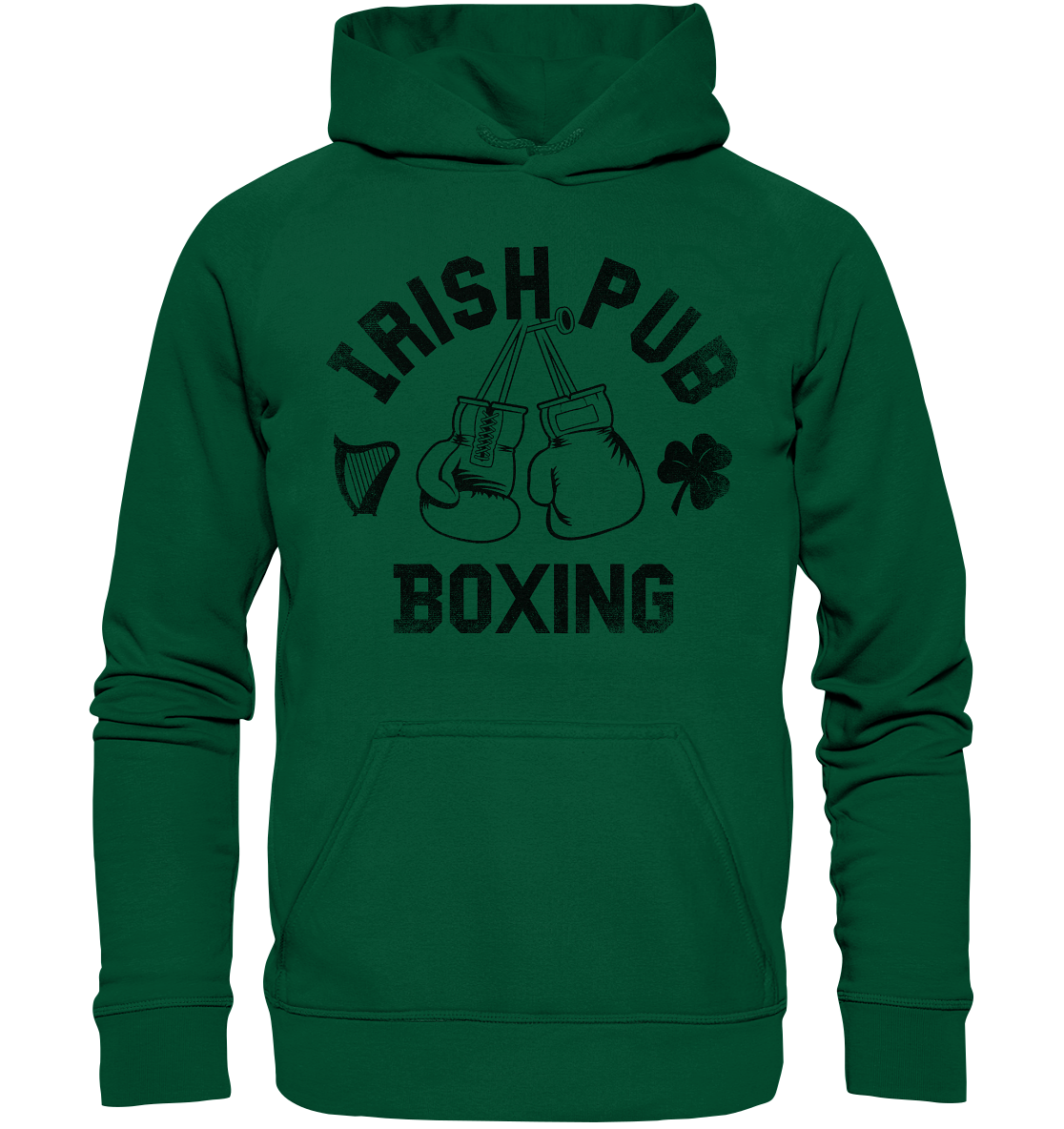 "Irish Pub Boxing" - Basic Unisex Hoodie