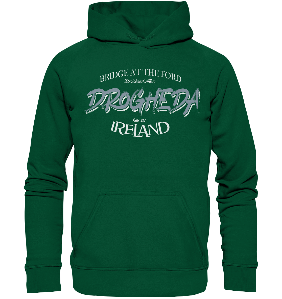 Drogheda "Bridge At The Ford" - Basic Unisex Hoodie