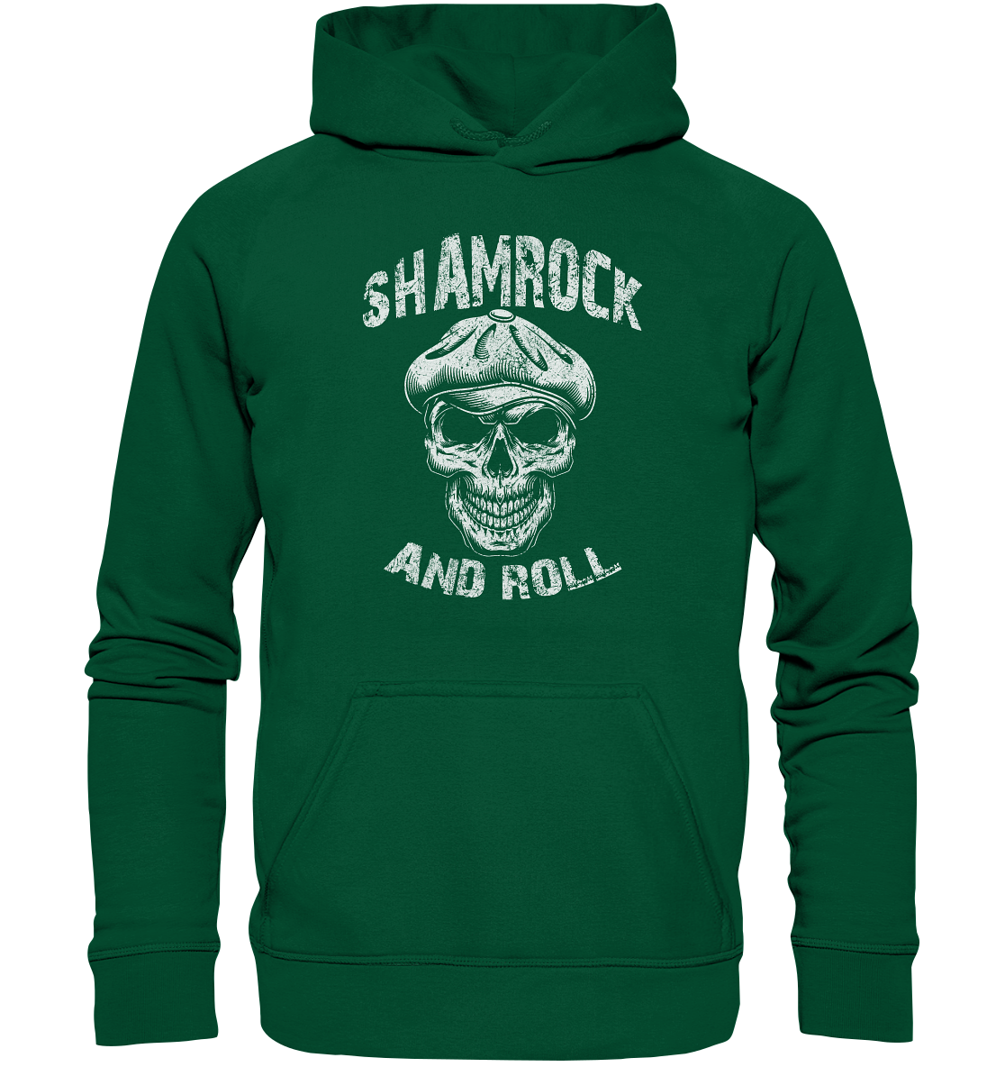 Shamrock And Roll "Skull" - Basic Unisex Hoodie