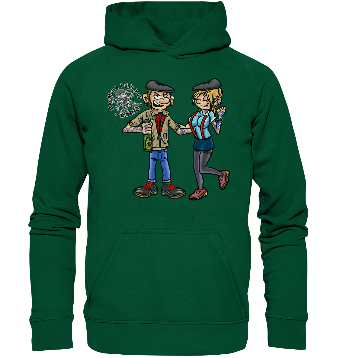 Irish Couple - Basic Unisex Hoodie