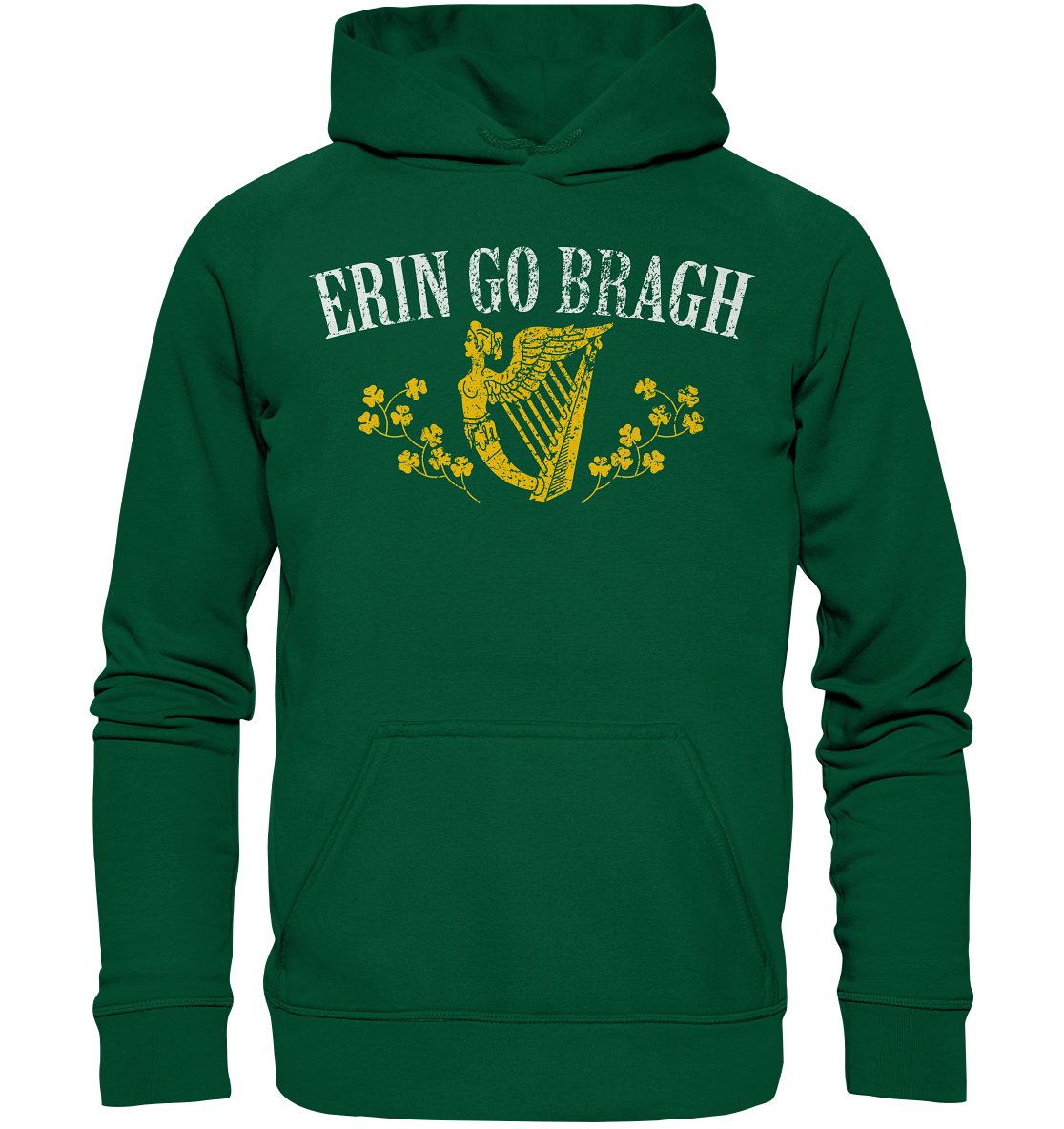 Erin Go Bragh "Harp" - Basic Unisex Hoodie