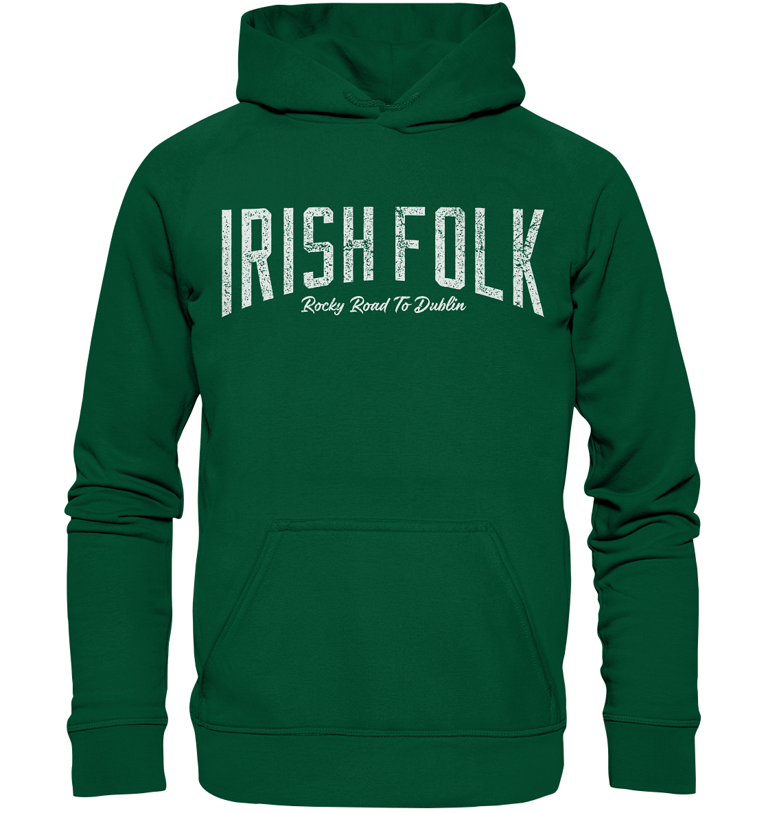 Irish Folk "Rocky Road To Dublin" - Basic Unisex Hoodie