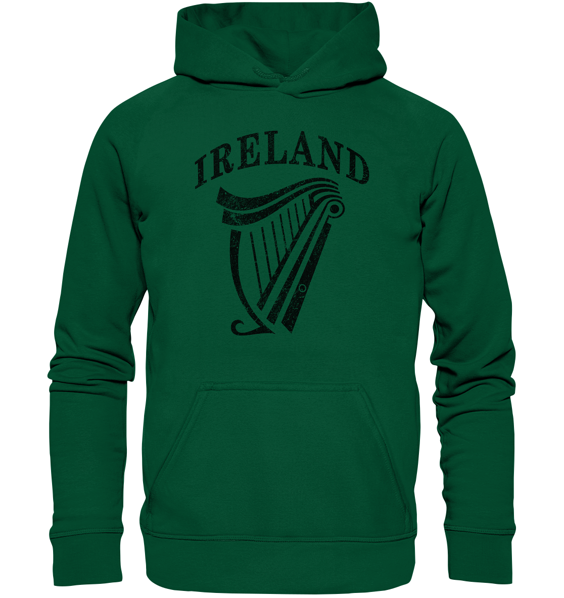Ireland "Harp" - Basic Unisex Hoodie