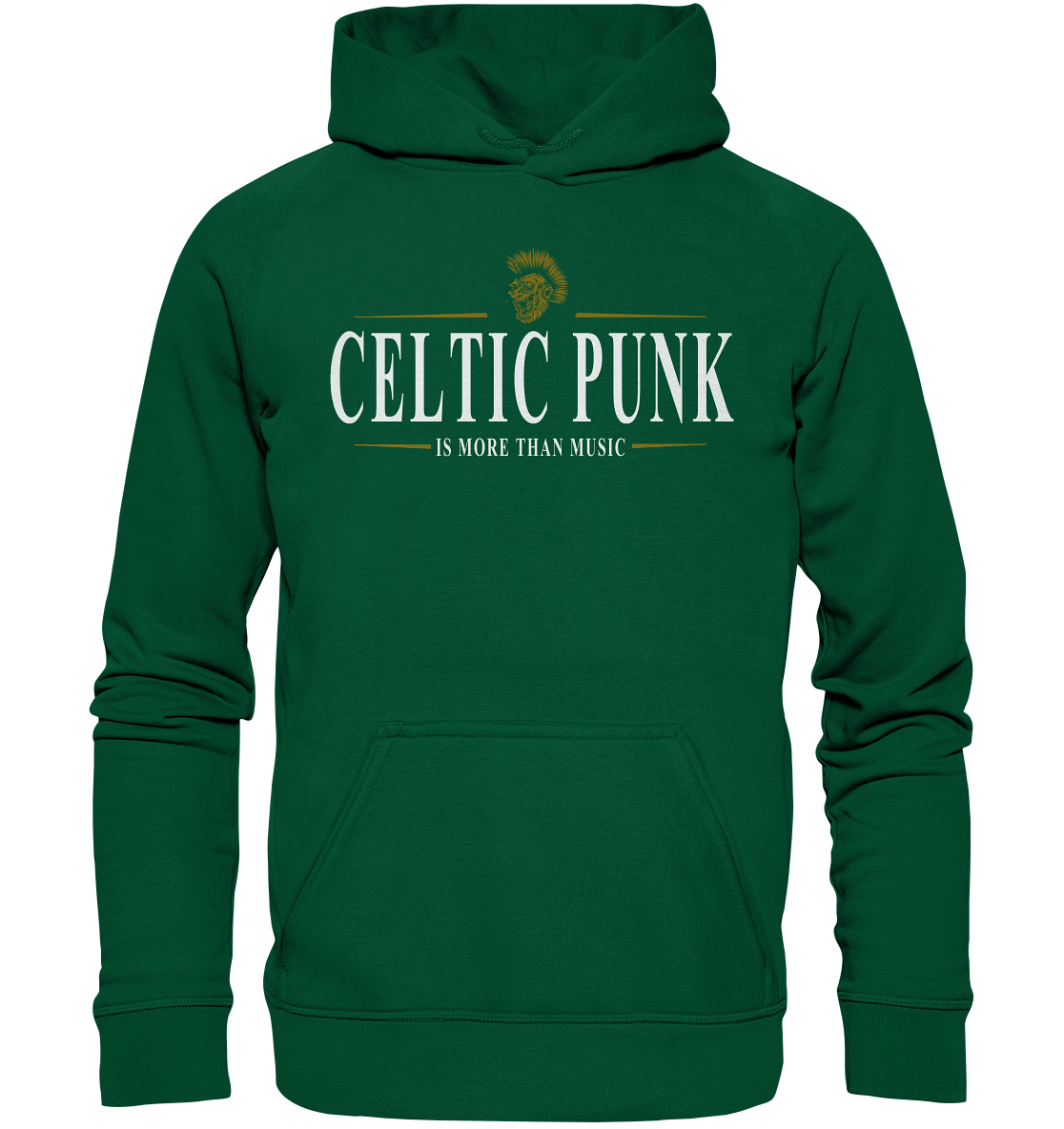 Celtic Punk "Is More Than Music" - Basic Unisex Hoodie