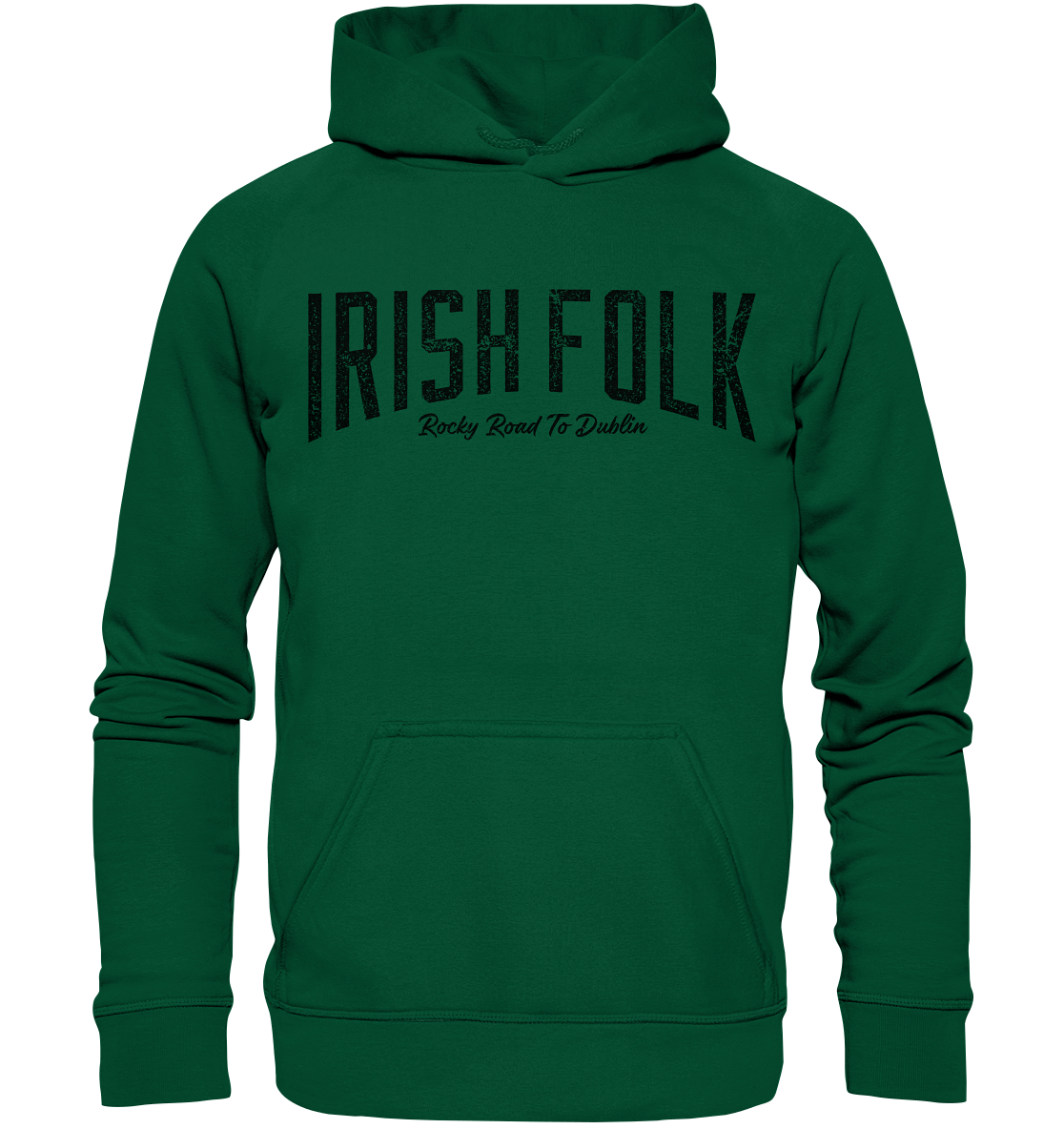 Irish Folk "Rocky Road To Dublin" - Basic Unisex Hoodie