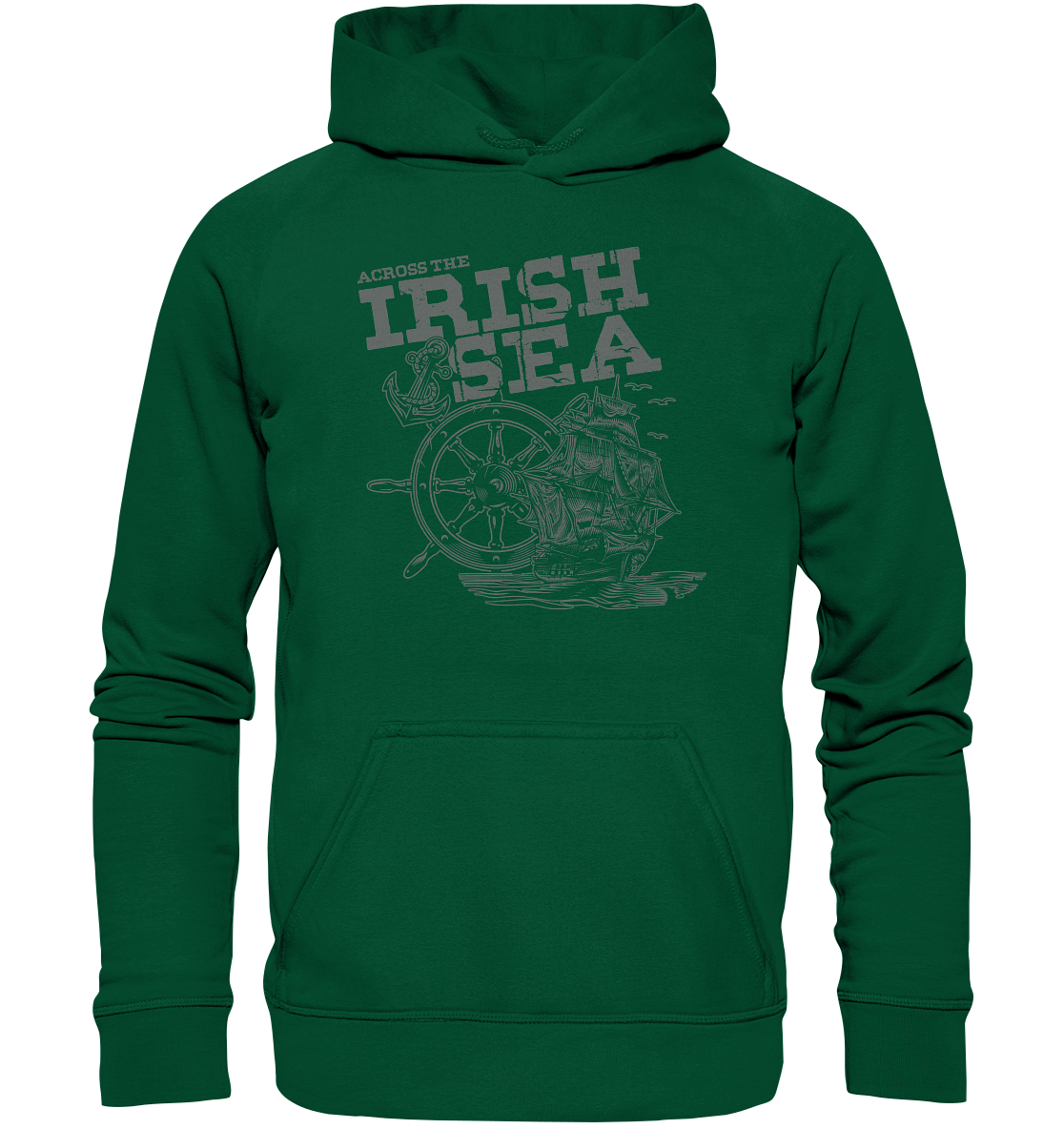 Across The Irish Sea - Basic Unisex Hoodie