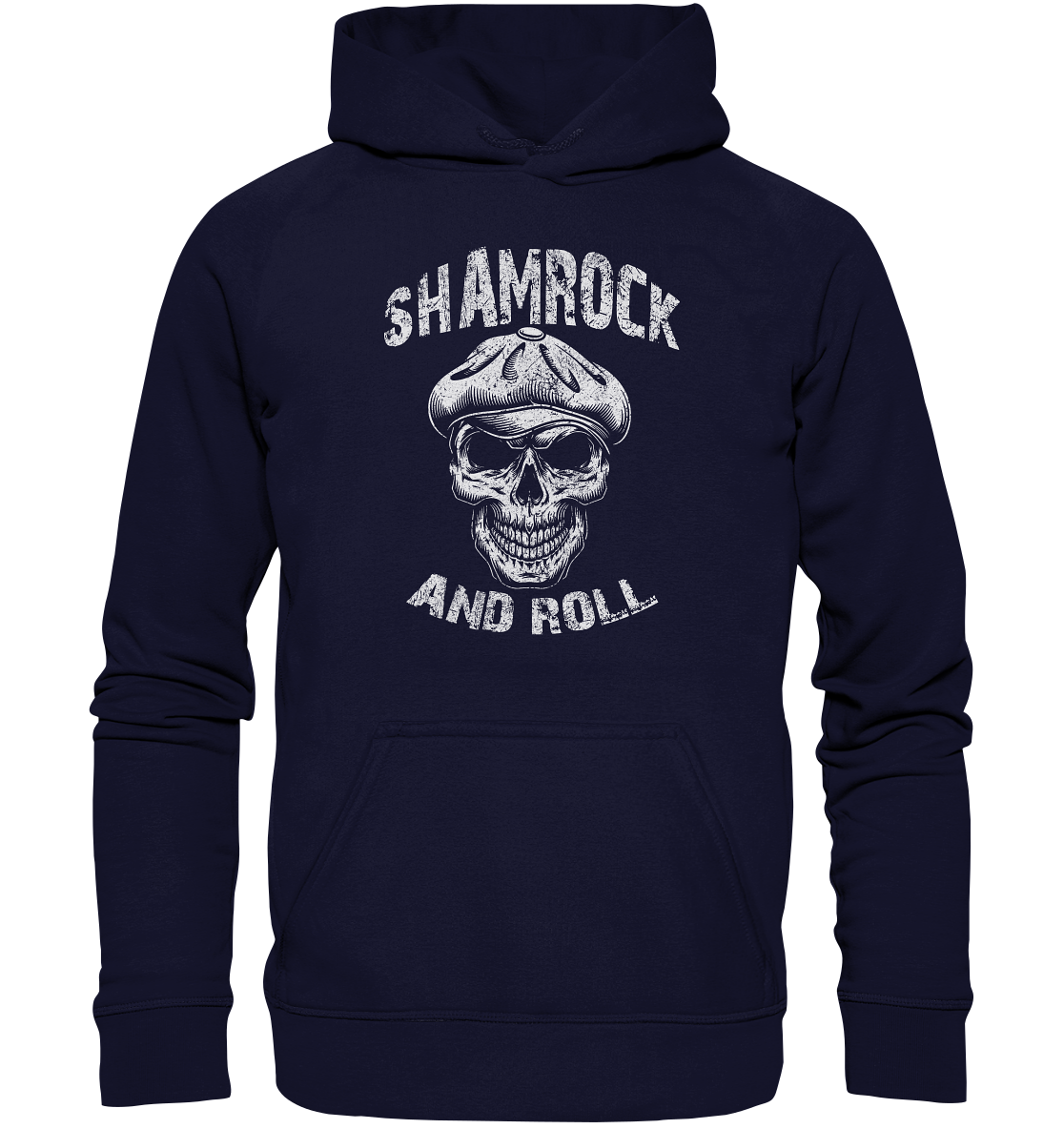 Shamrock And Roll "Skull" - Basic Unisex Hoodie