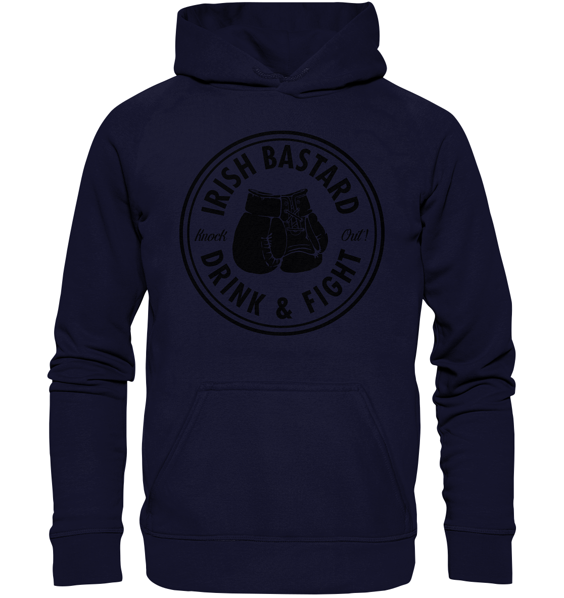 Irish Bastard "Drink & Fight" - Basic Unisex Hoodie