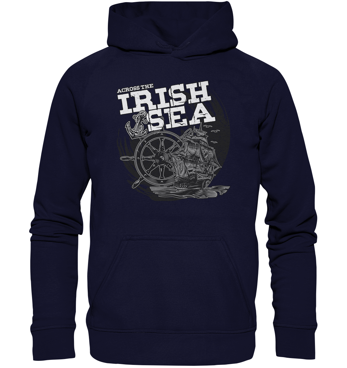 Across The Irish Sea - Basic Unisex Hoodie