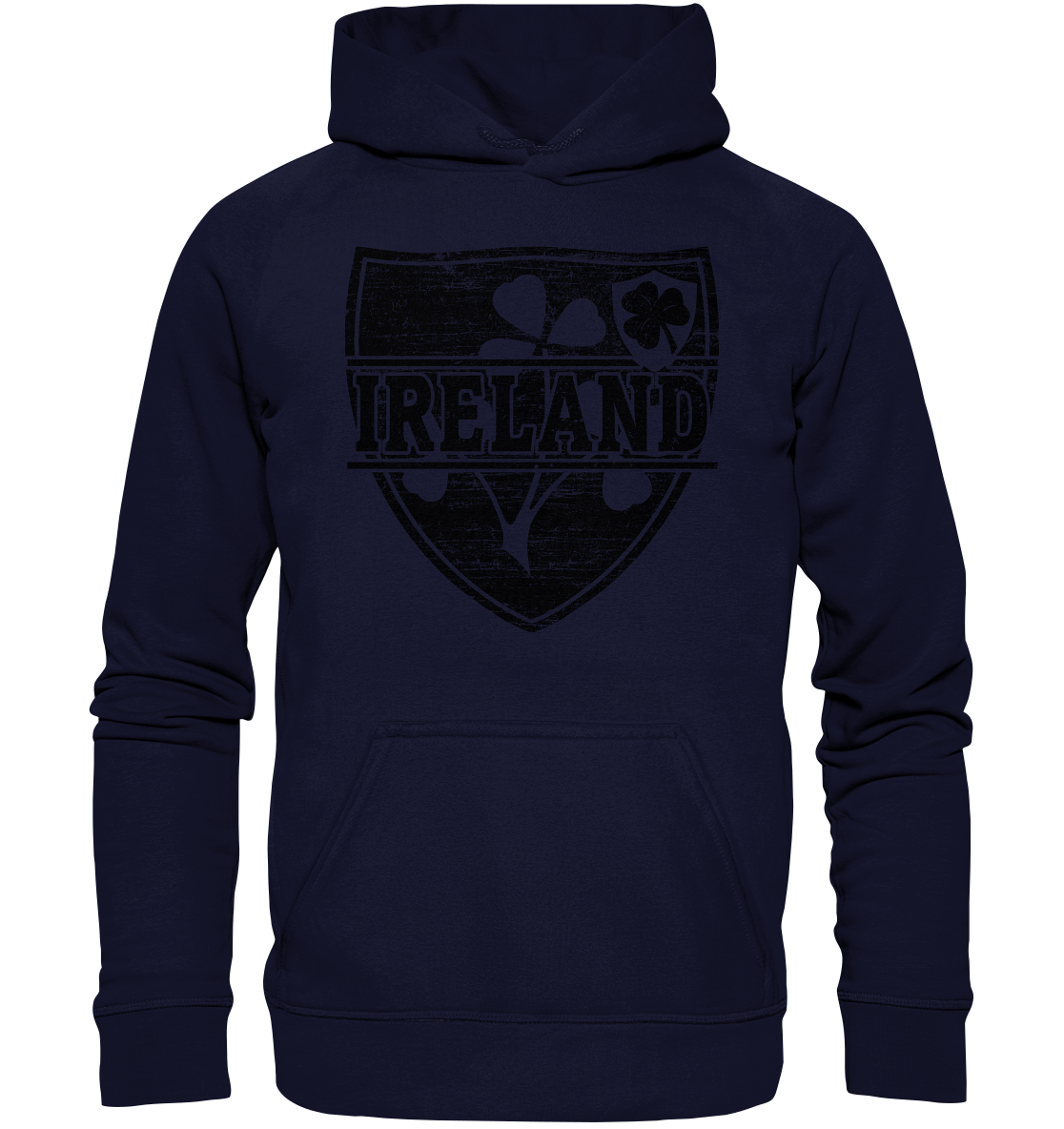Ireland "Crest" - Basic Unisex Hoodie