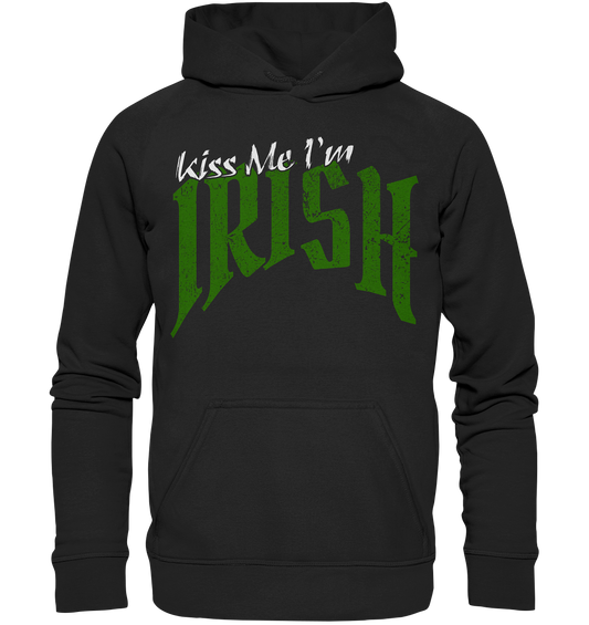 Kiss Me "I'm Irish" - Basic Unisex Hoodie