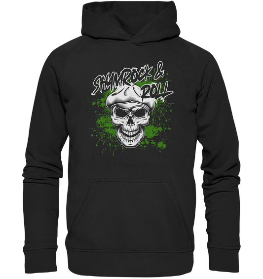 Shamrock And Roll "Skull" - Basic Unisex Hoodie