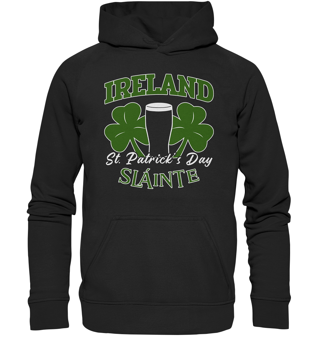 Ireland "St. Patrick's Day" - Basic Unisex Hoodie