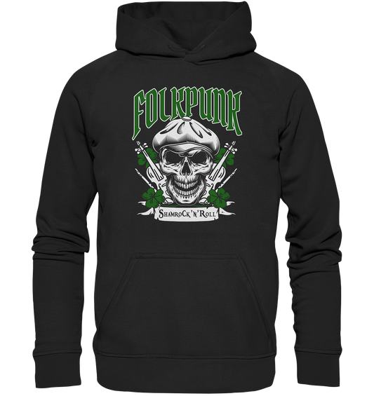 Folkpunk "Shamrock'n'Roll" - Basic Unisex Hoodie