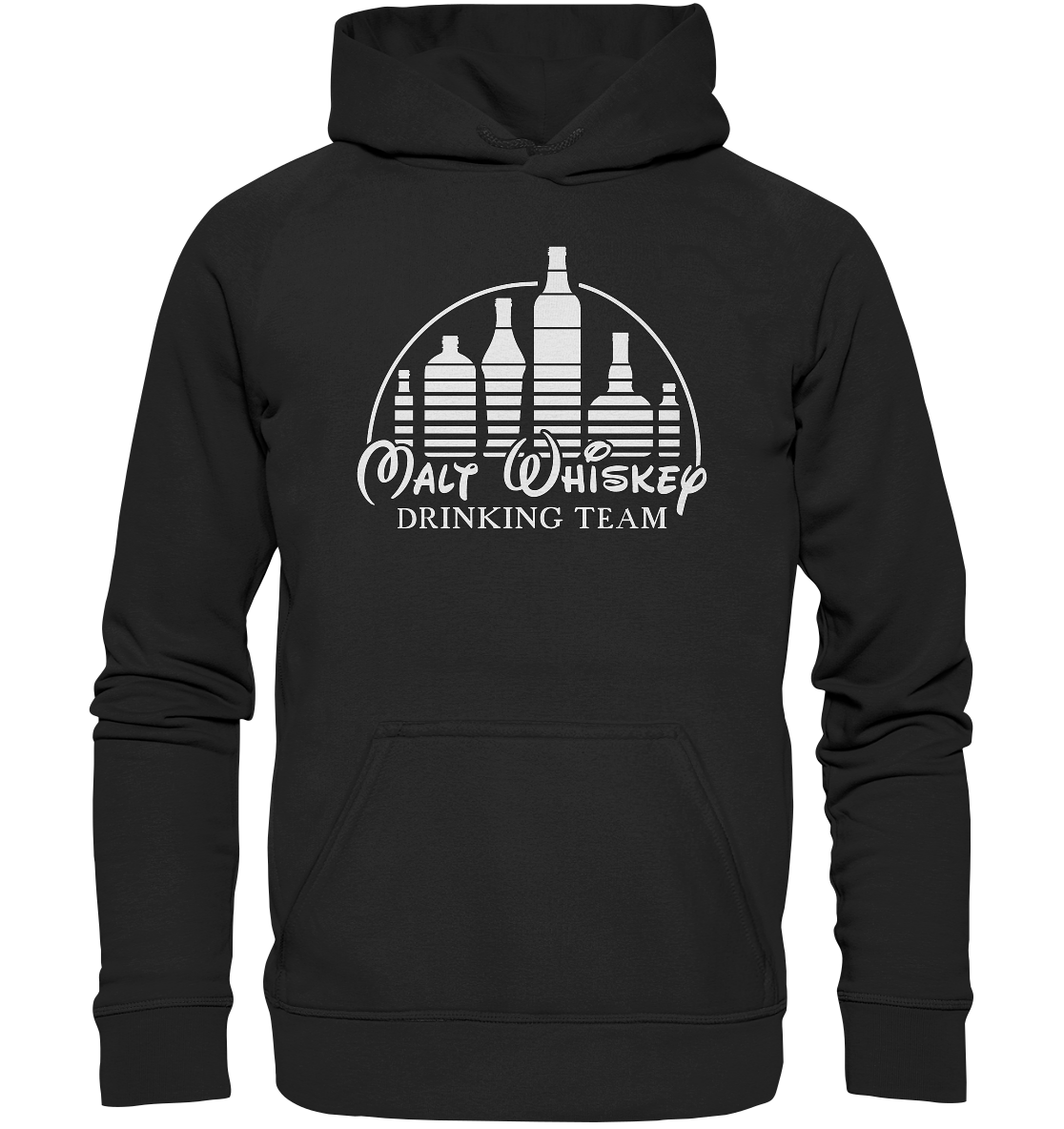 Malt Whiskey "Drinking Team" - Basic Unisex Hoodie