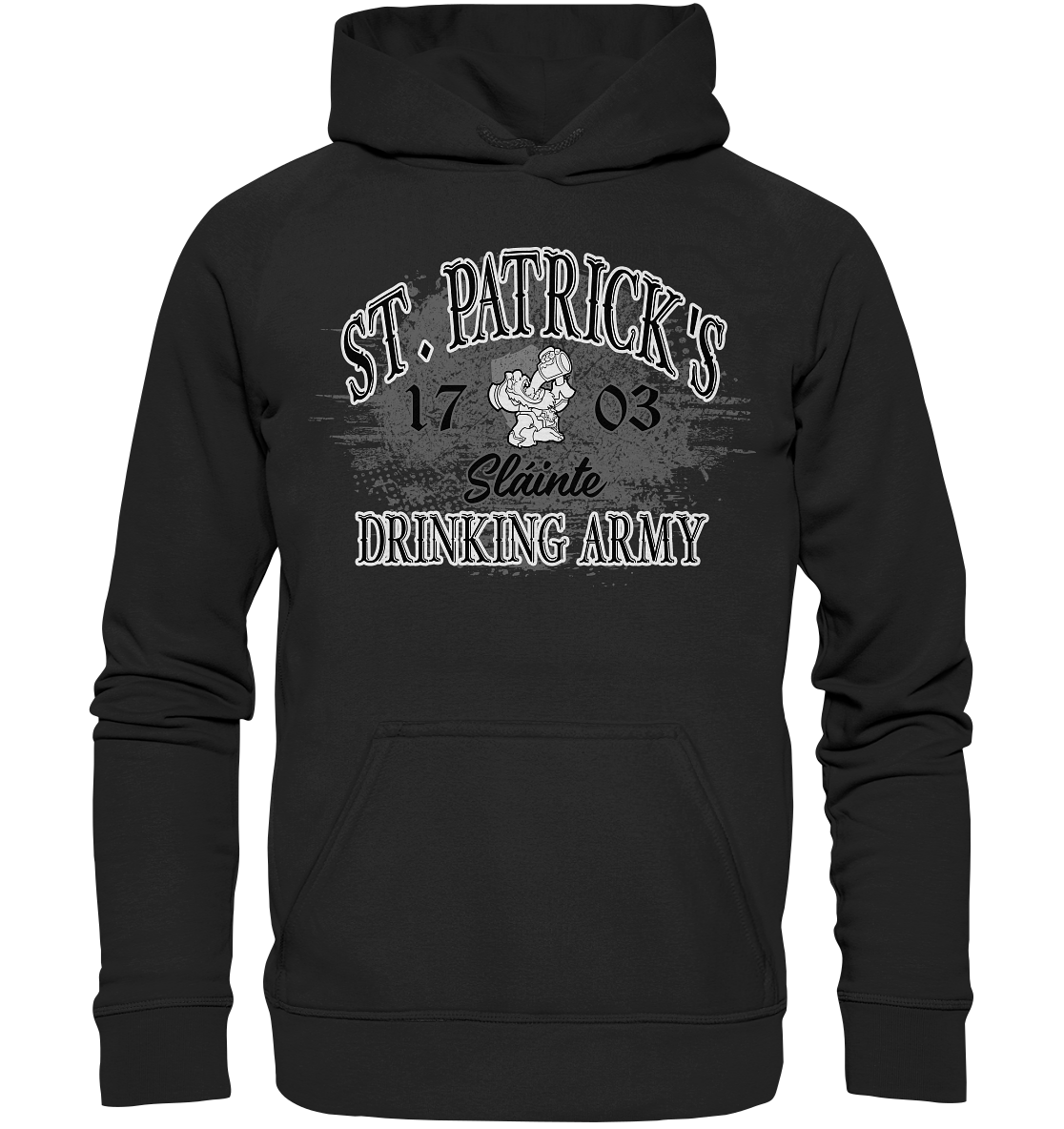 St. Patrick's Drinking Army "Sláinte" - Basic Unisex Hoodie