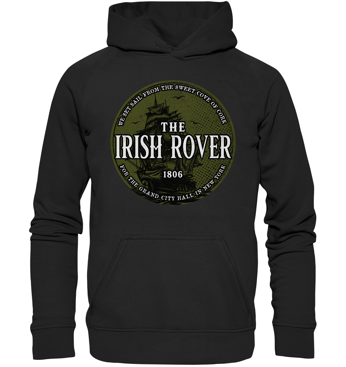 "The Irish Rover" - Basic Unisex Hoodie