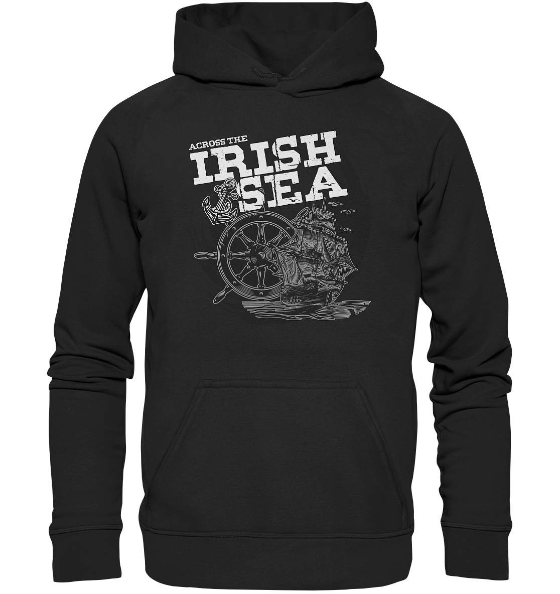 Across The Irish Sea - Basic Unisex Hoodie