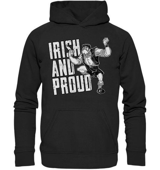 "Irish & Proud" - Basic Unisex Hoodie