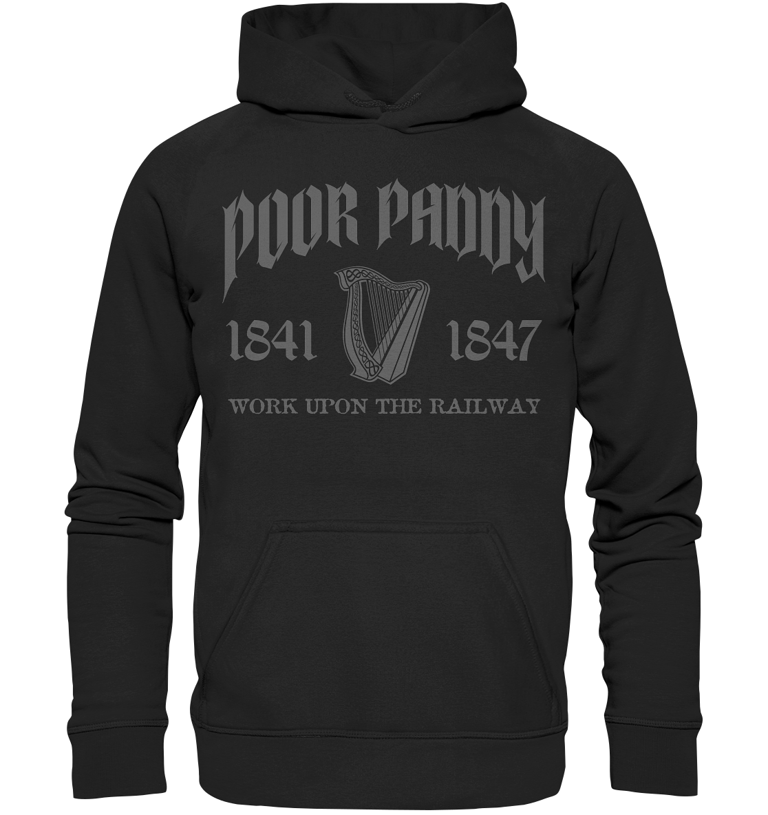 Poor Paddy "Work Upon The Railway" - Basic Unisex Hoodie