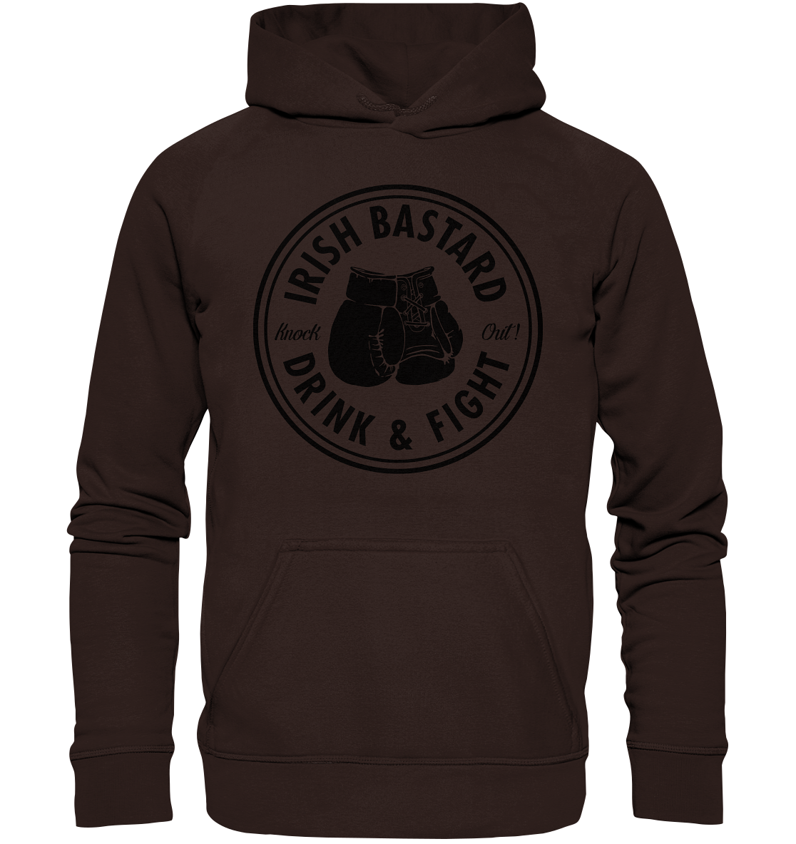 Irish Bastard "Drink & Fight" - Basic Unisex Hoodie