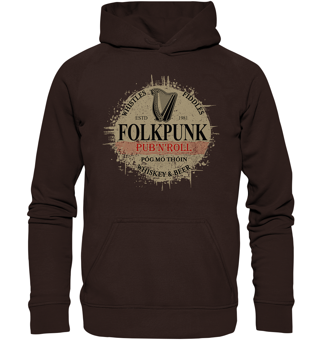Folkpunk "Pub'n'Roll" - Basic Unisex Hoodie