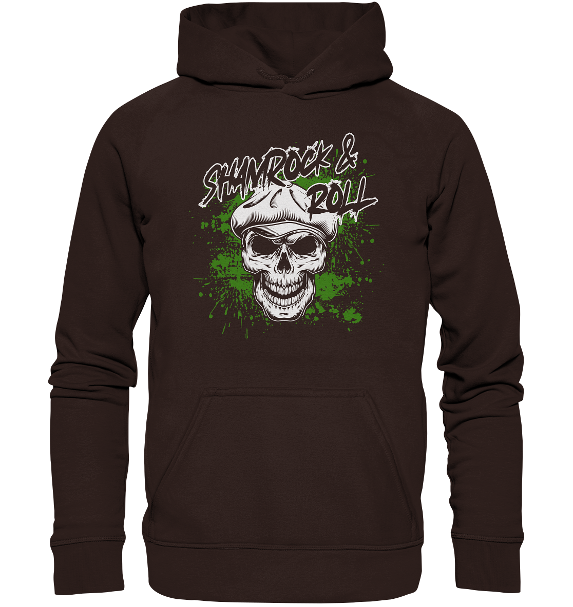 Shamrock And Roll "Skull" - Basic Unisex Hoodie