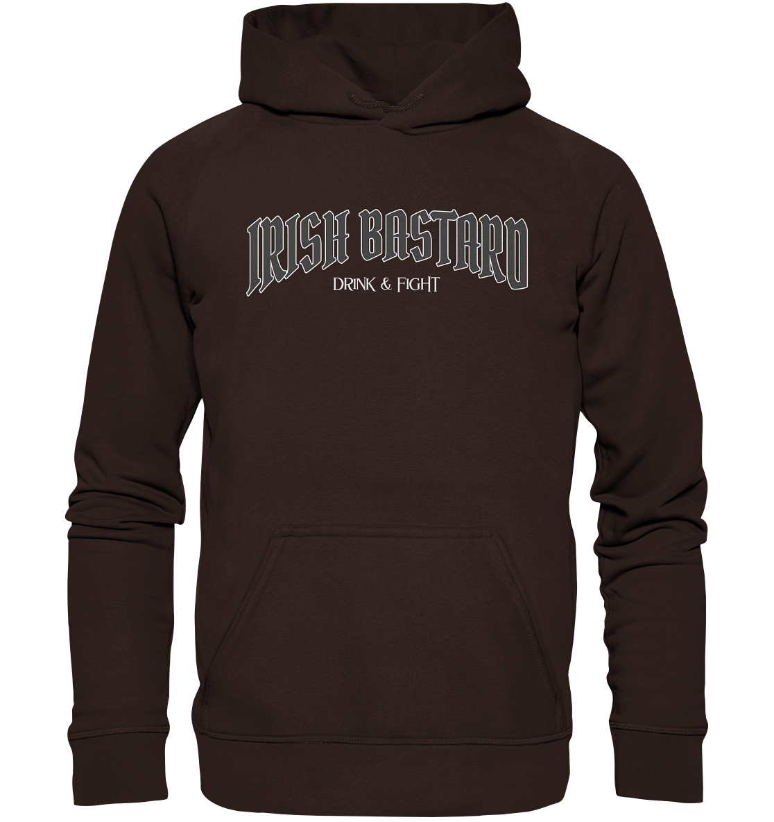 Irish Bastard "Drink & Fight" - Basic Unisex Hoodie