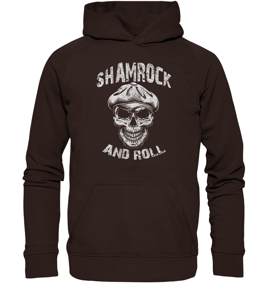 Shamrock And Roll "Skull" - Basic Unisex Hoodie