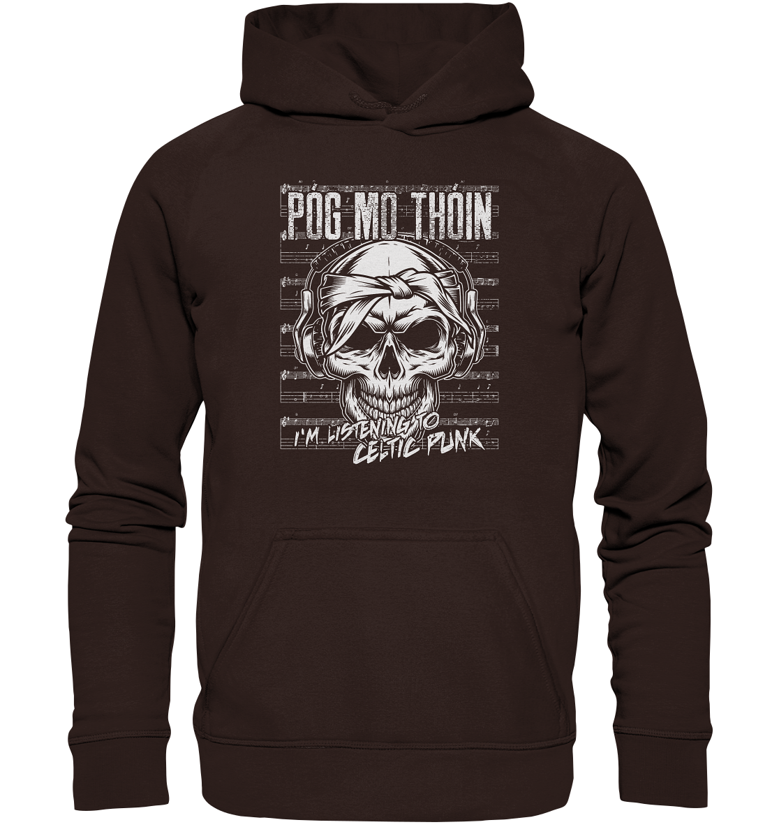 Póg Mo Thóin "Celtic Punk" - Basic Unisex Hoodie