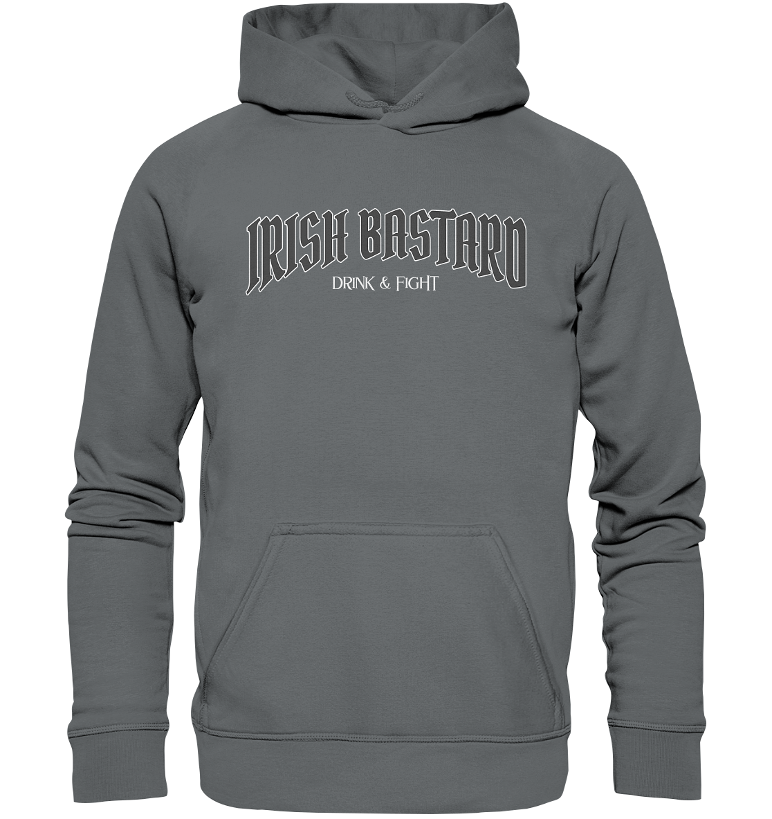Irish Bastard "Drink & Fight" - Basic Unisex Hoodie