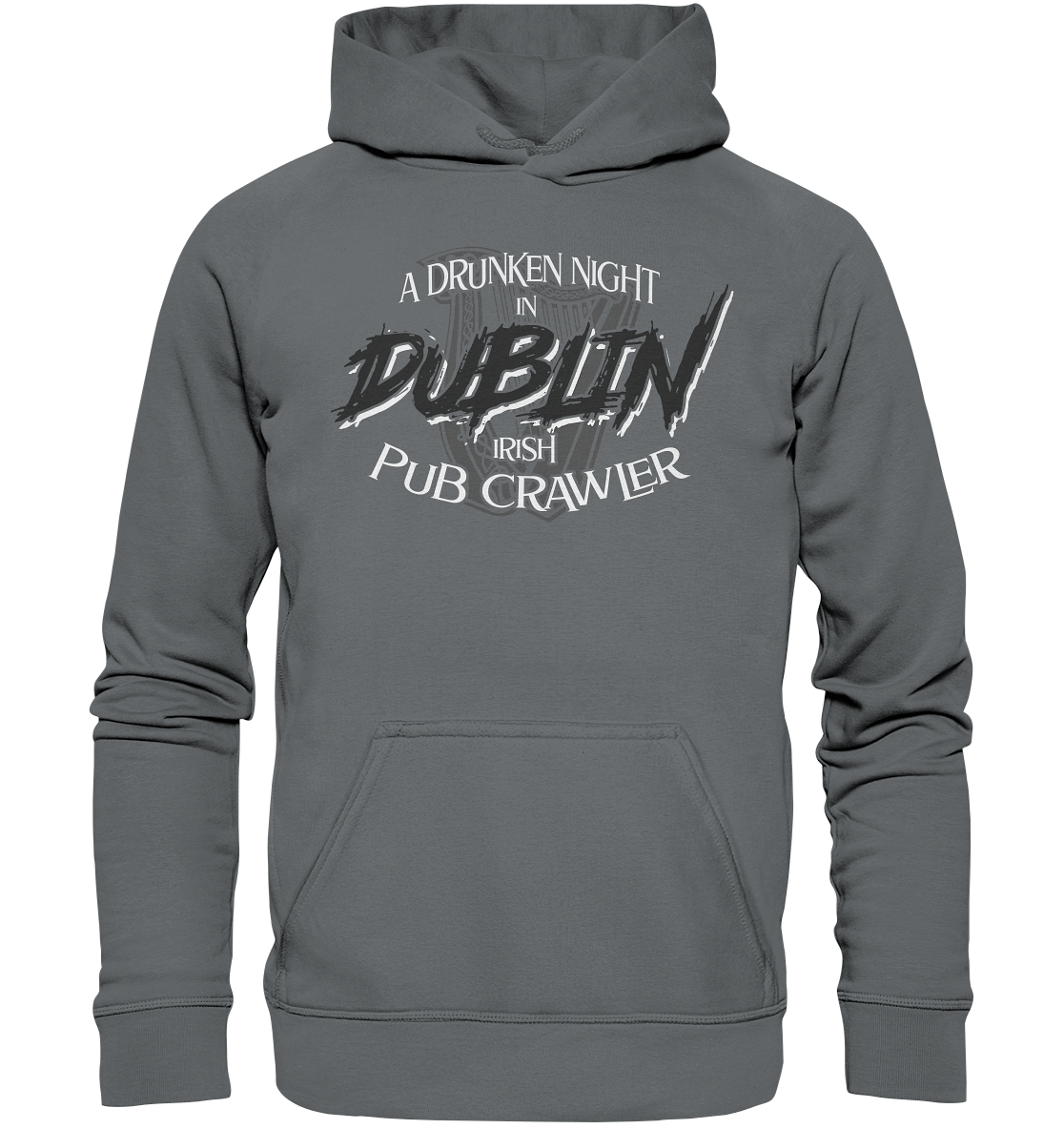 A Drunken Night In Dublin "Irish Pub Crawler" - Basic Unisex Hoodie