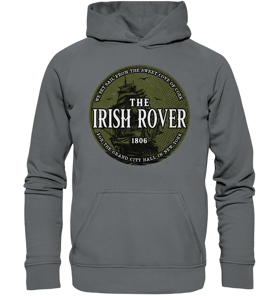 "The Irish Rover" - Basic Unisex Hoodie