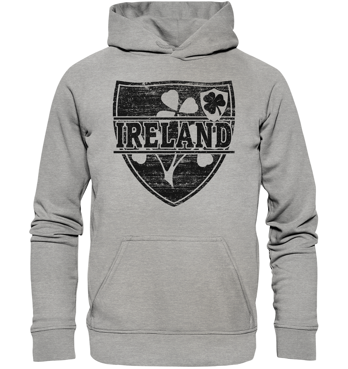 Ireland "Crest" - Basic Unisex Hoodie