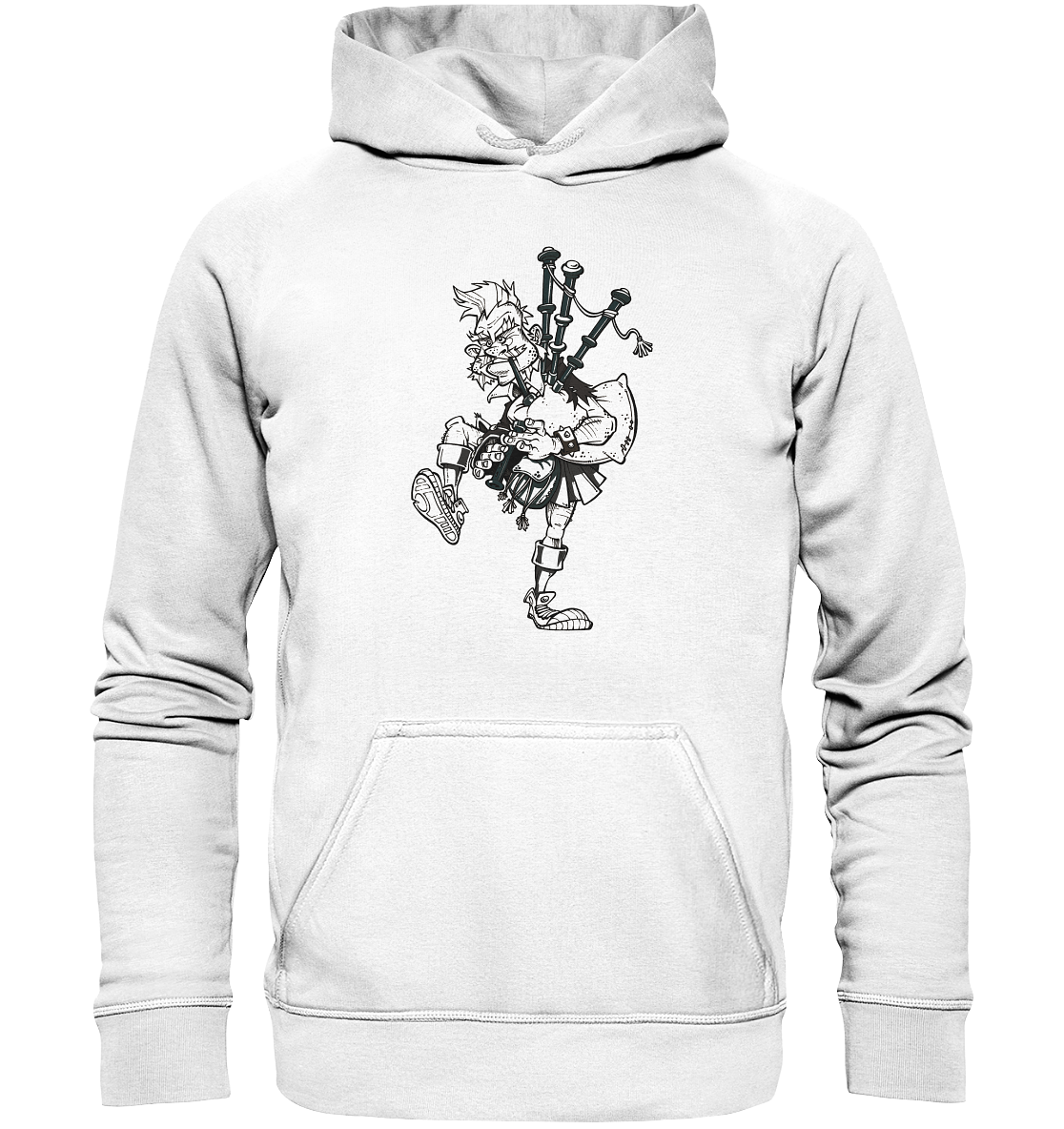 Bagpiper - Basic Unisex Hoodie