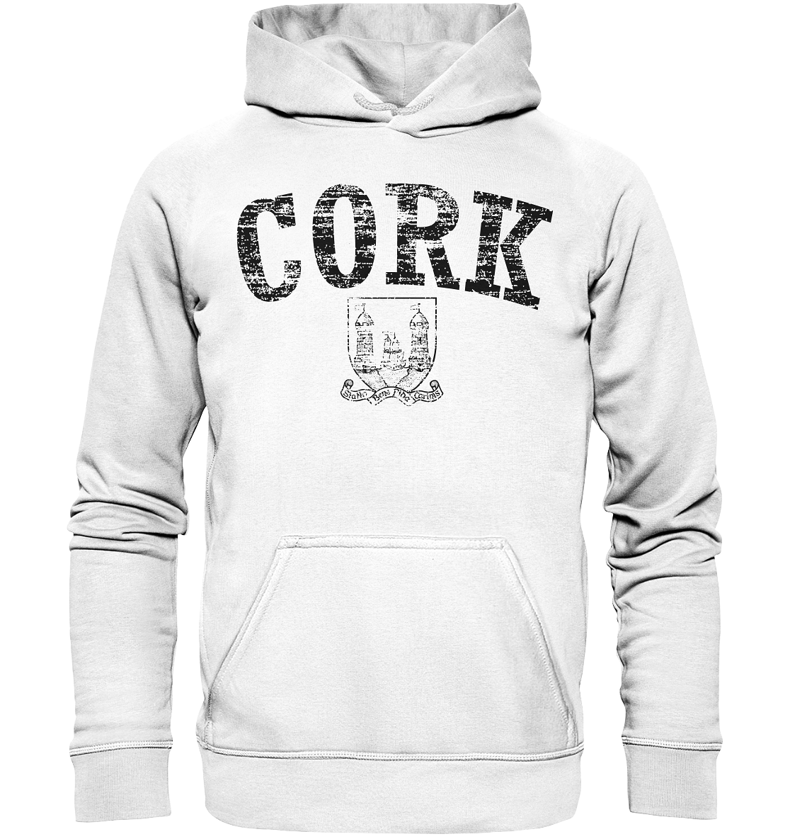 "Cork - Statio Bene Fida Carinis" - Basic Unisex Hoodie