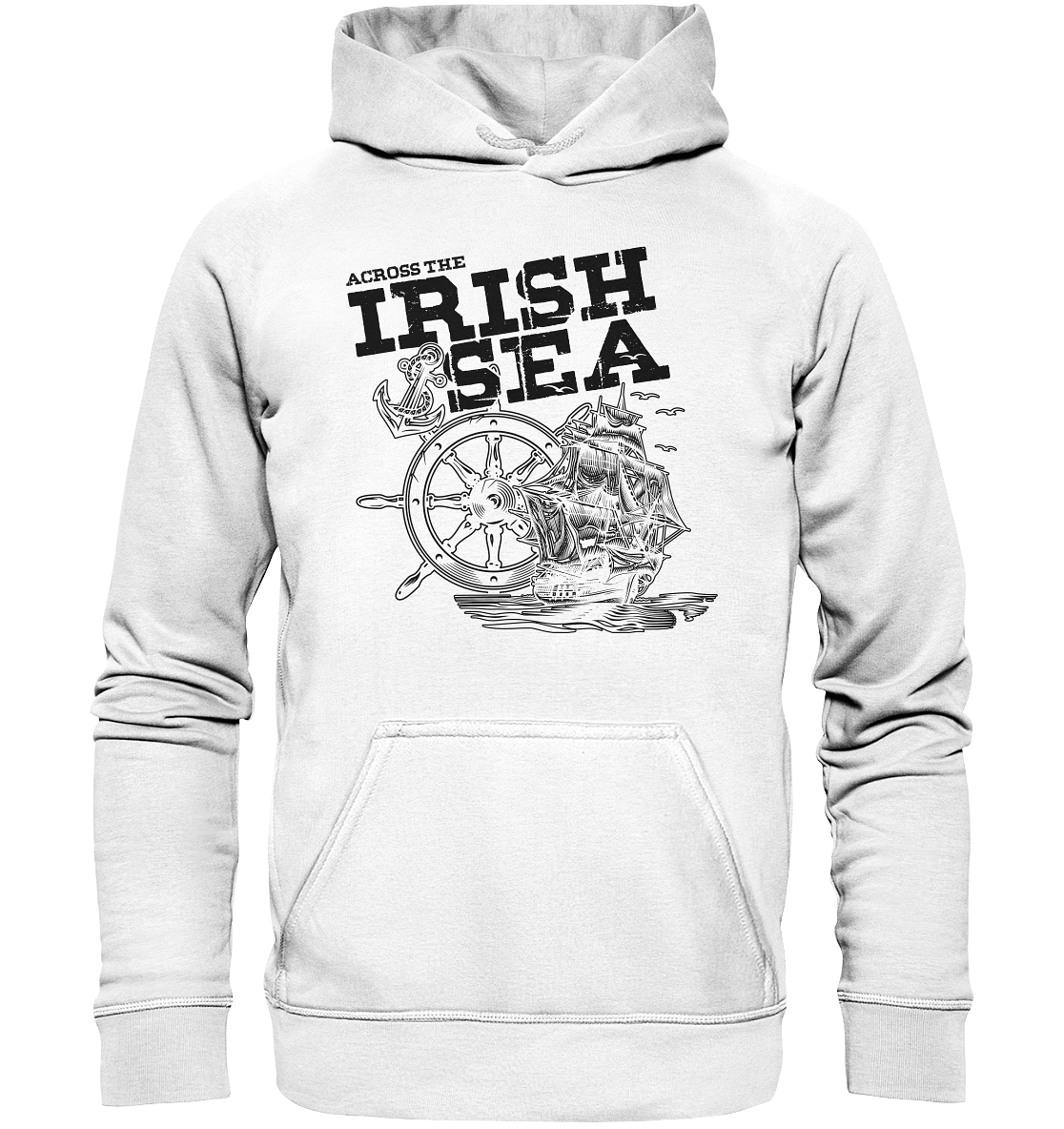Across The Irish Sea - Basic Unisex Hoodie
