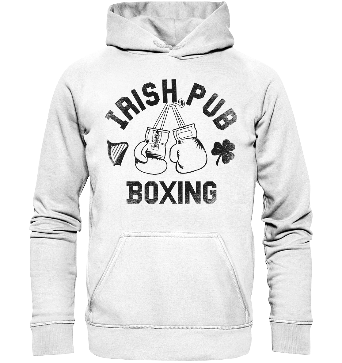 "Irish Pub Boxing" - Basic Unisex Hoodie