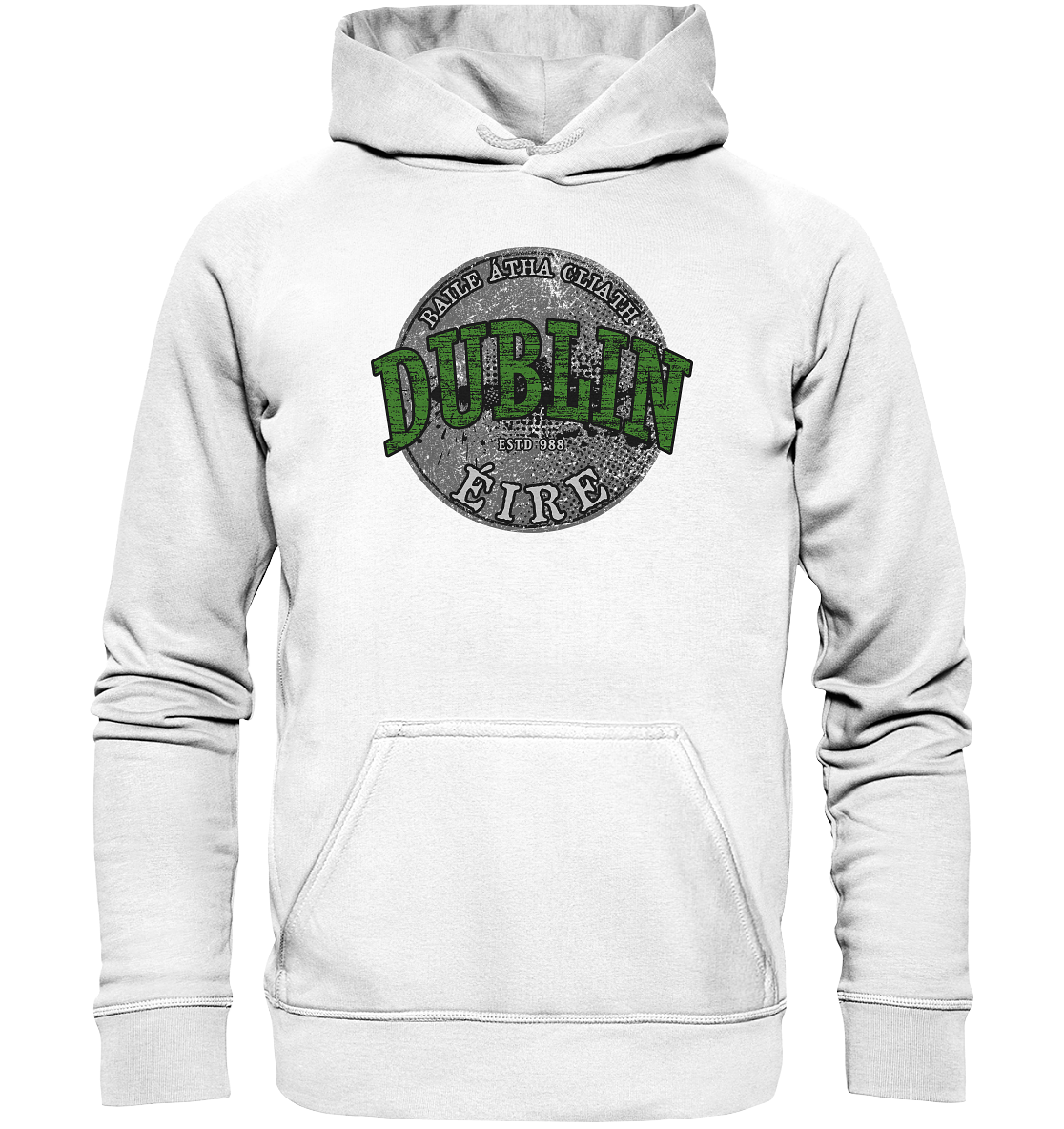 Dublin "Estd 988 / Baile Átha Cliath / Éire" - Basic Unisex Hoodie