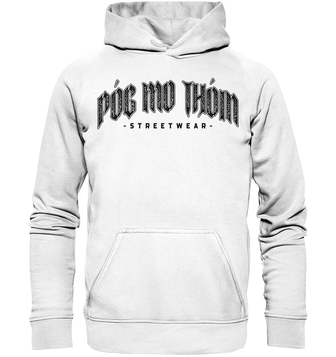 Póg Mo Thóin Streetwear "Black Logo" - Basic Unisex Hoodie