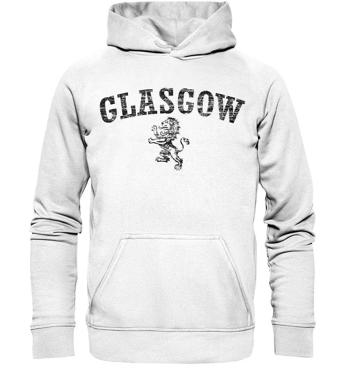"Glasgow - Lion" - Basic Unisex Hoodie