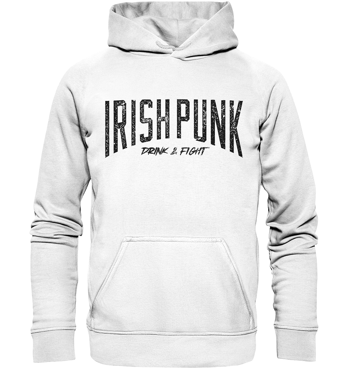Irish Punk "Drink & Fight" - Basic Unisex Hoodie