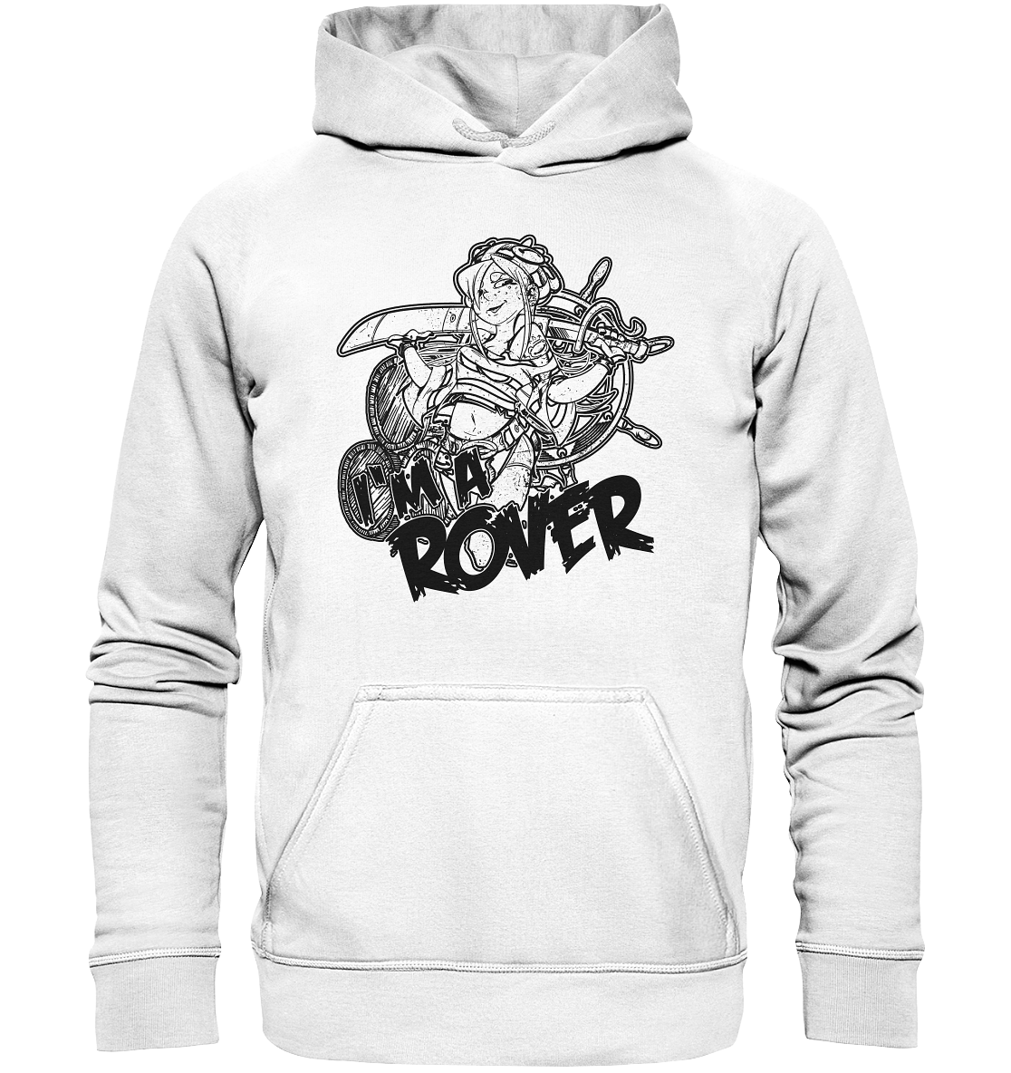 I'm A Rover "Girl" - Basic Unisex Hoodie