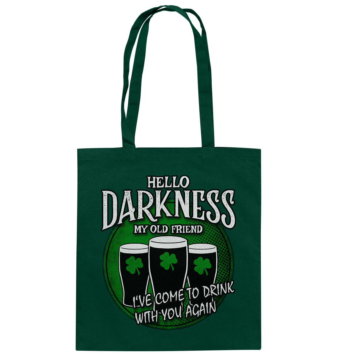 Hello Darkness My Old Friend - Baumwolltasche