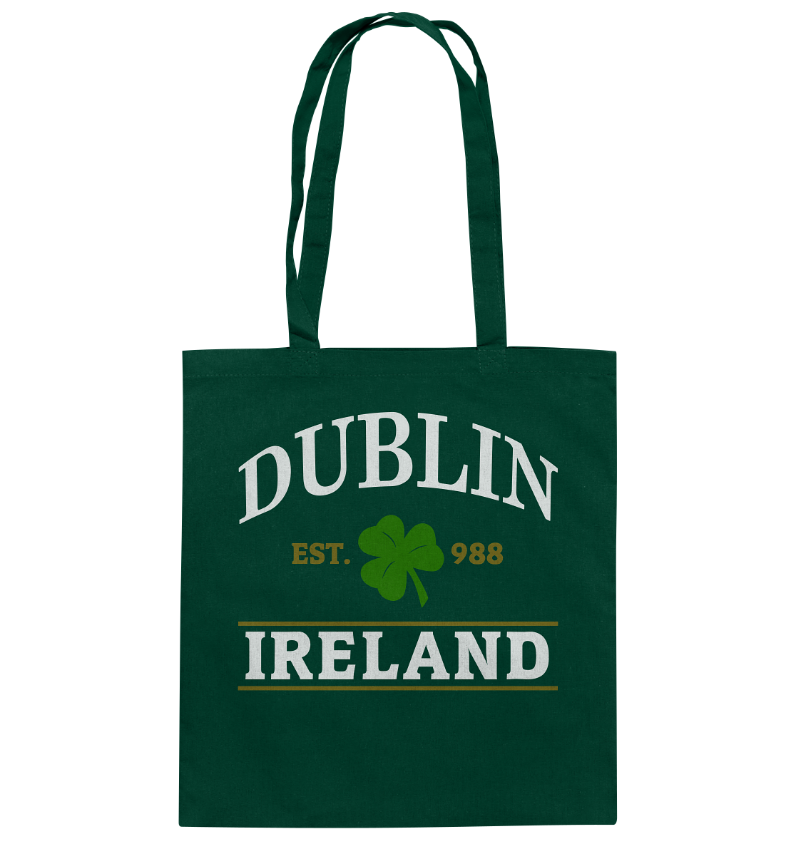Dublin - Ireland "Est. 988" - Baumwolltasche