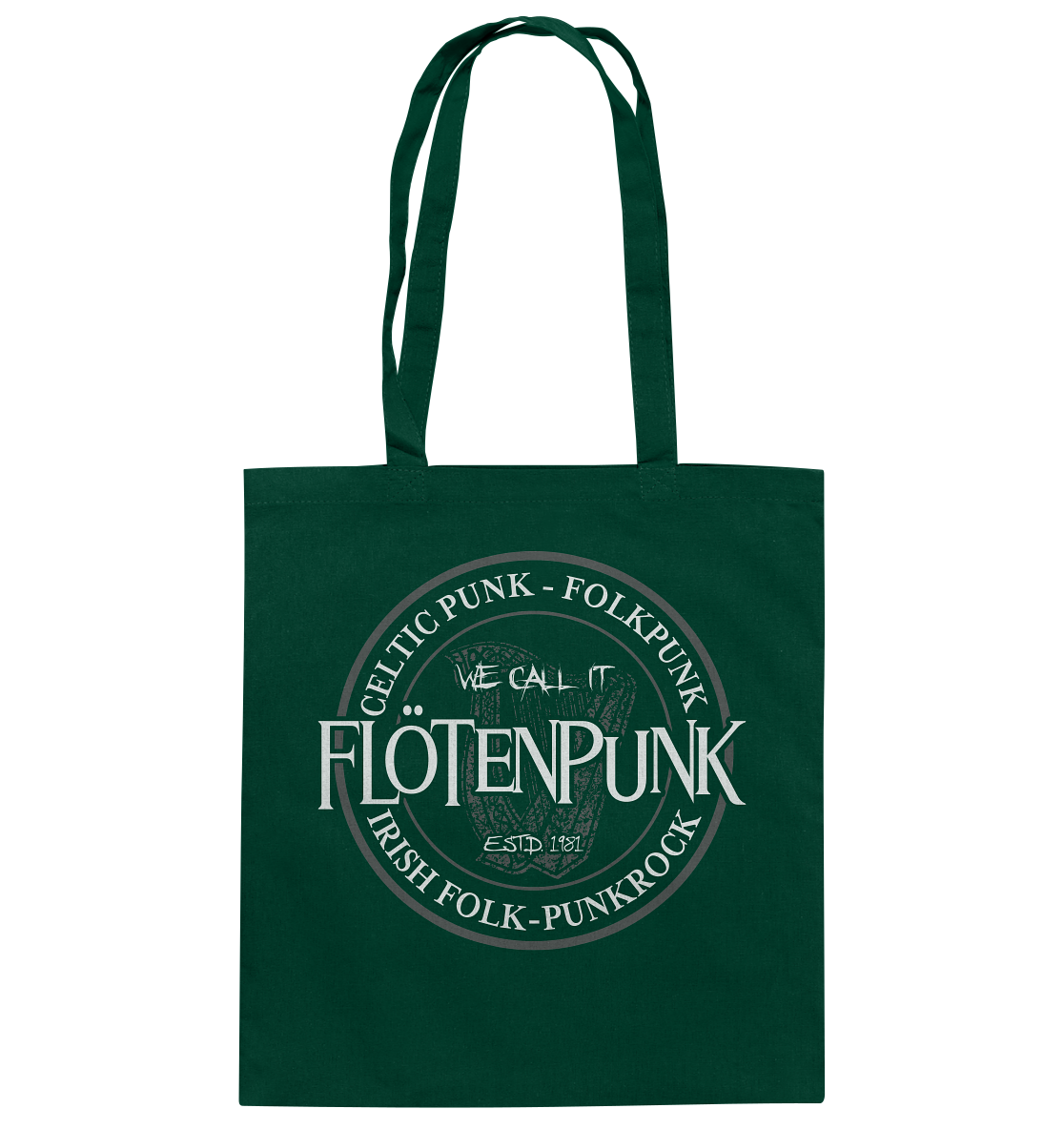 We call it "Flötenpunk" - Baumwolltasche