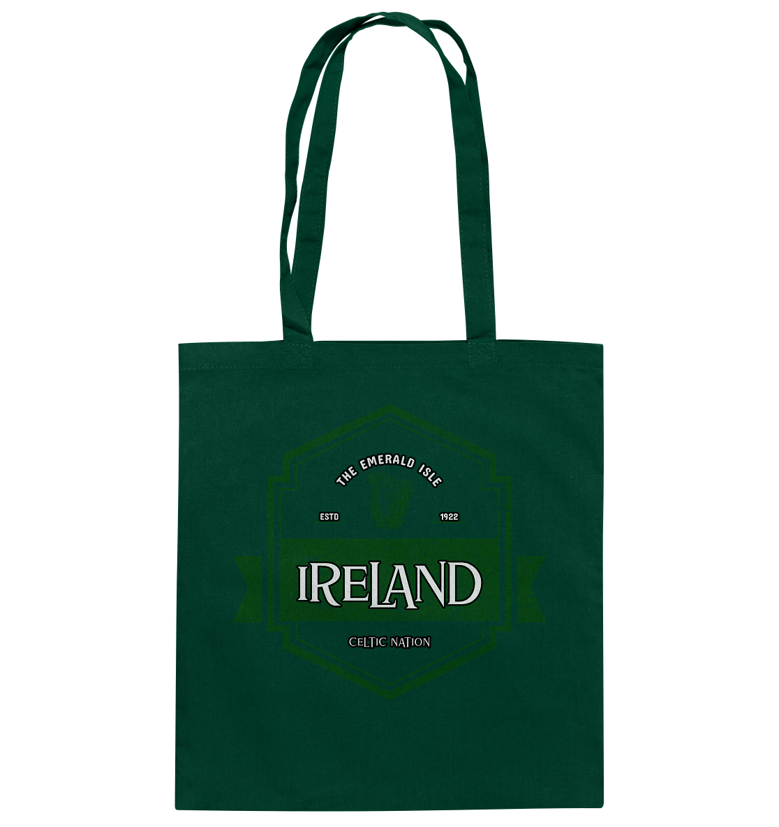 Ireland "The Emerald Isle / Celtic Nation" - Baumwolltasche