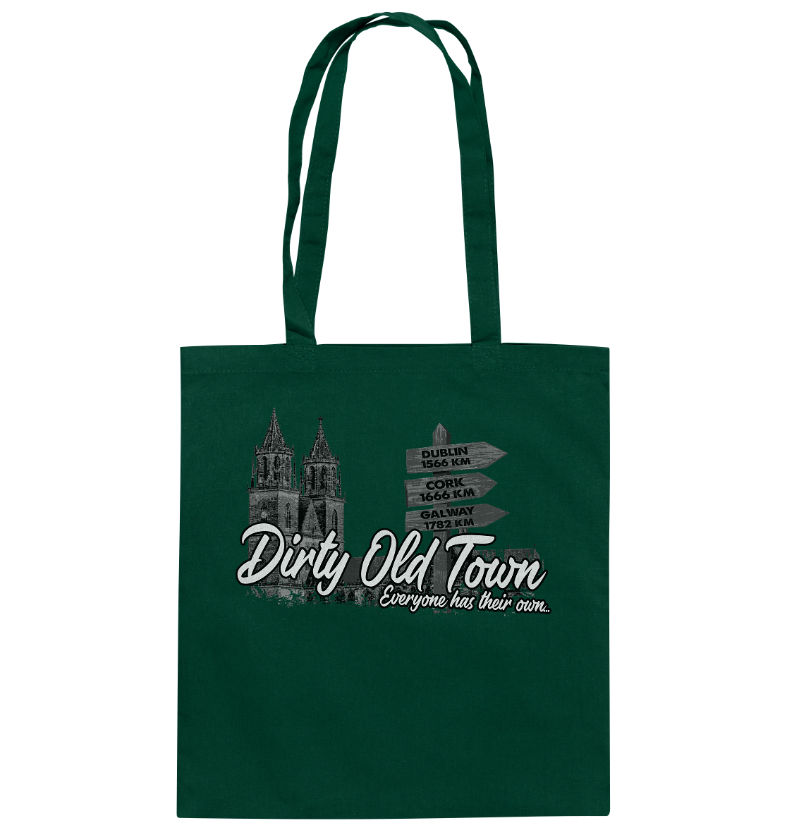 Dirty Old Town "Everyone Has Their Own" (Magdeburg) - Baumwolltasche