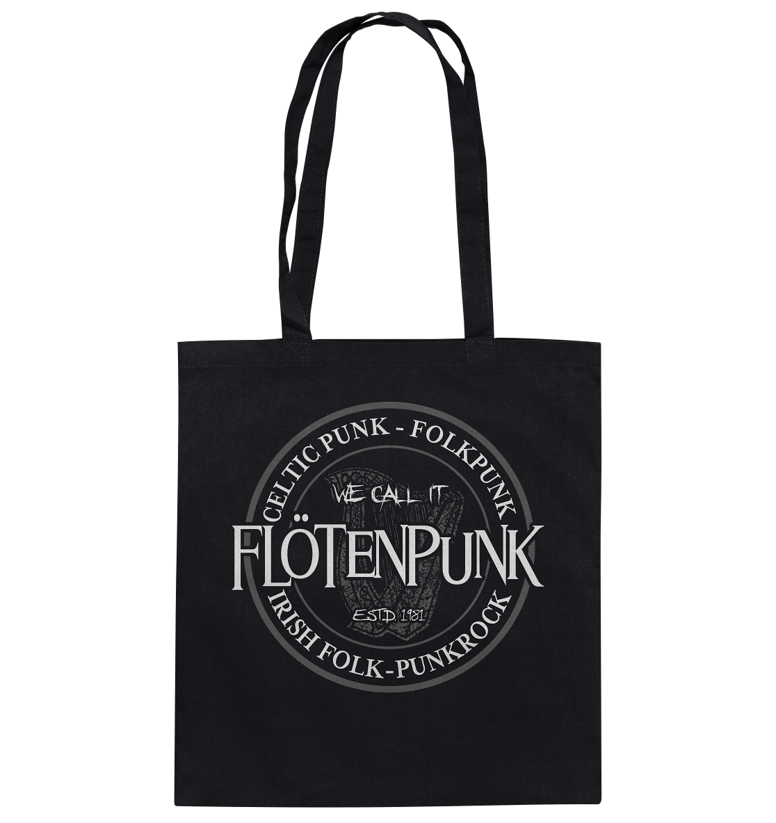 We call it "Flötenpunk" - Baumwolltasche