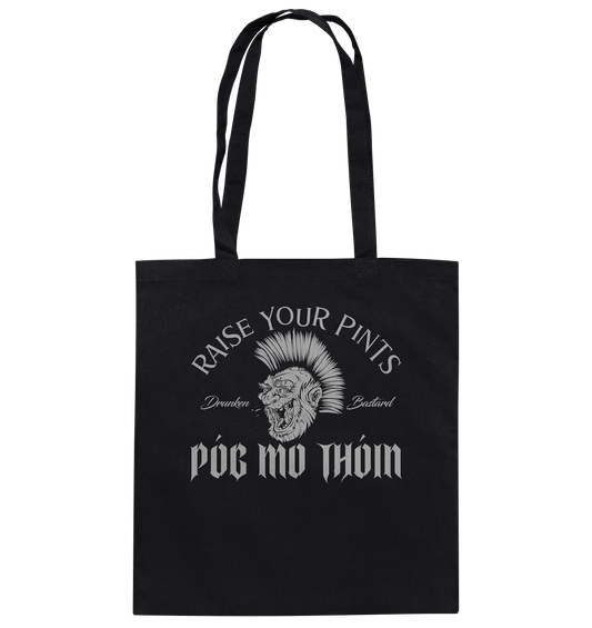 Póg Mo Thóin Streetwear "Drunken Bastard" - Baumwolltasche